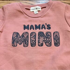 Rabbit & Bear Kids Pink Sweatshirt - Mama's Mini